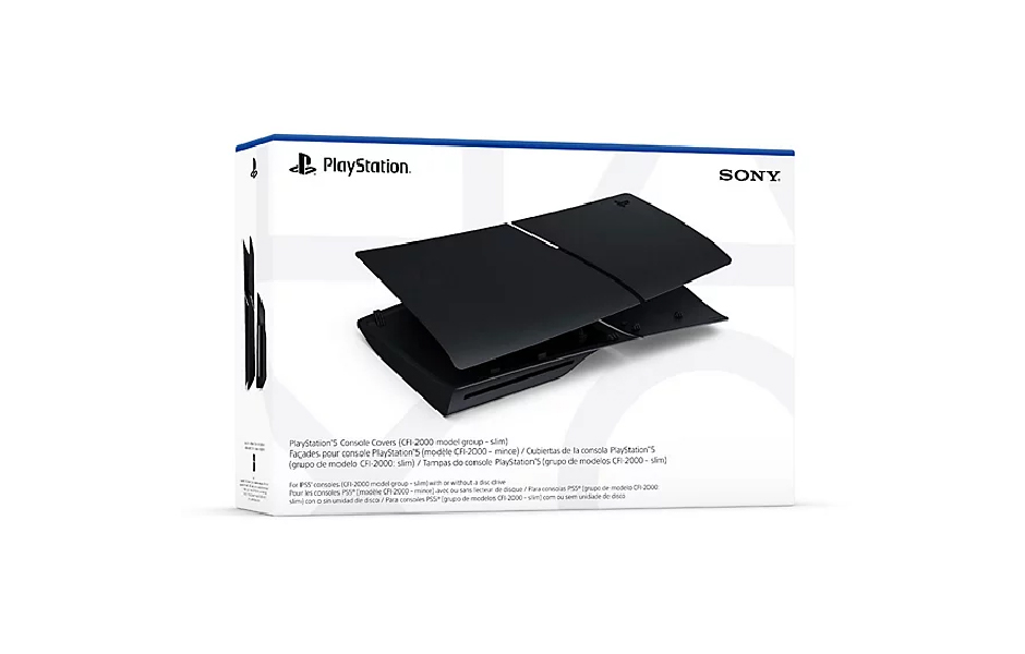 PS5 Slim Standard Faceplate - Midnight Black